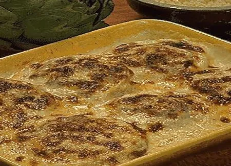 Gratin de fonds d'artichauts