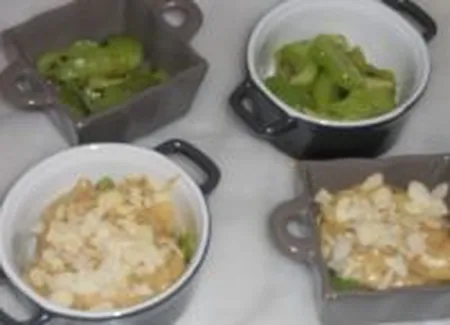 Gratin de kiwis à la mousse aux amandes