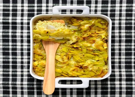 Gratin de poisson au curry