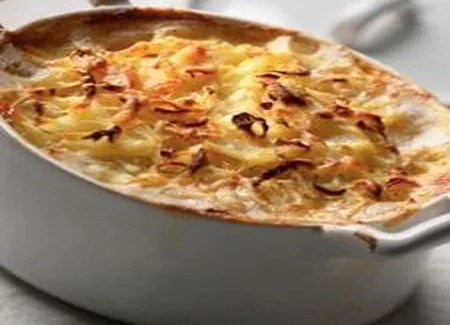Gratin de pommes de terre au cheddar pimenté