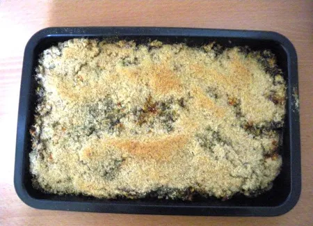 Gratin de quinoa bicolore