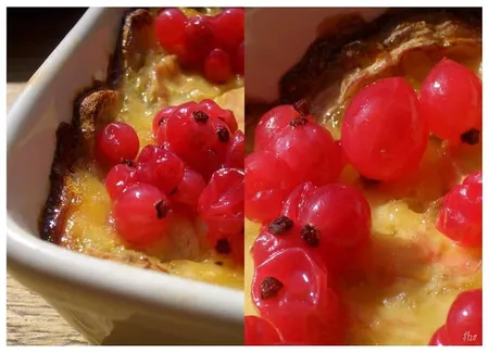 Gratin des îles en sabayon épicé