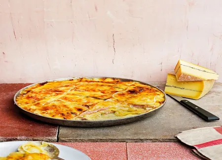 Gratin jurassien au morbier