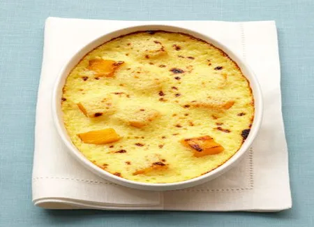 Gratin léger de mangue