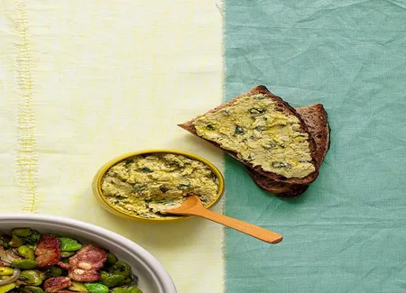 Houmous de fèves