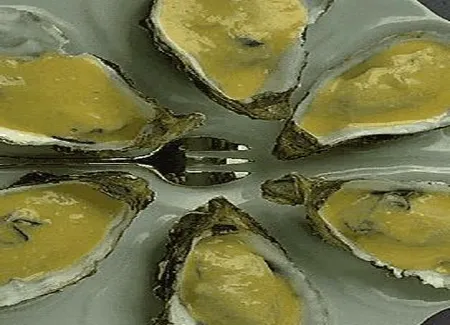 Huîtres au beurre blanc