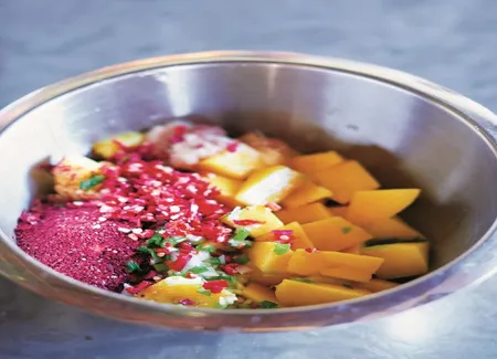 Kimchi de mangue