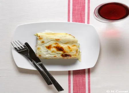 Lasagnes végétariennes courgette aubergine