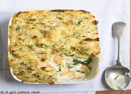 Tarte au poisson de jack monroe