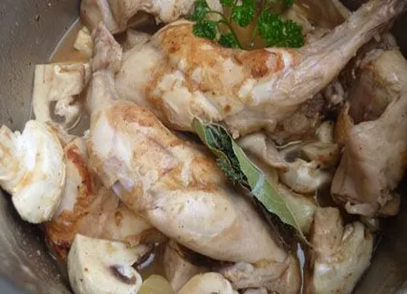 Lapin au riesling