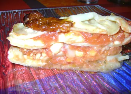 Lasagnes terre et mer