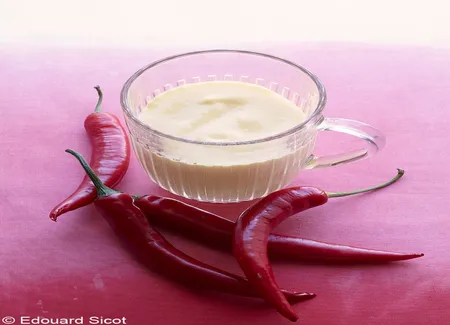 Lassi à la mangue pimentée