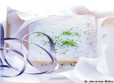 Layer cake ananas coco citron vert
