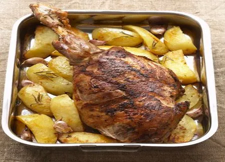 Le classique : gigot-pommes de terre