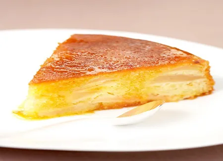 Le gâteau pommes-safran