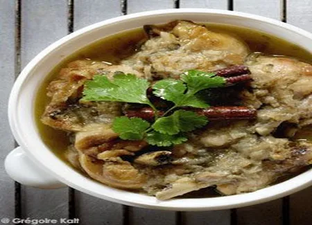 Le poulet au citron confit de clémentine goldszal sublimé par alain ducasse