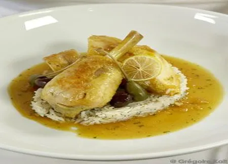 Le poulet au citron confit de clémentine goldszal