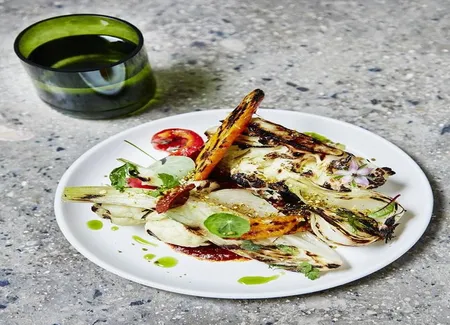 Légumes grillés-marinés