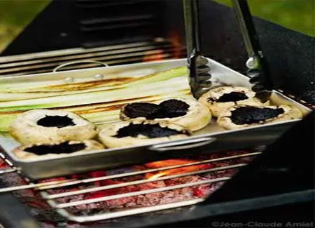 Légumes laqués au barbecue