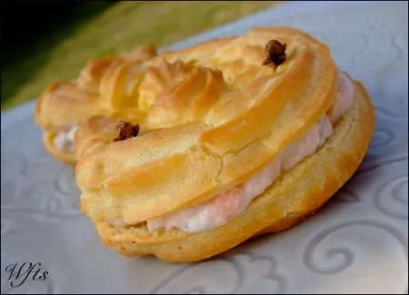 Les poissons-choux de pâques, mousse aux deux saumons