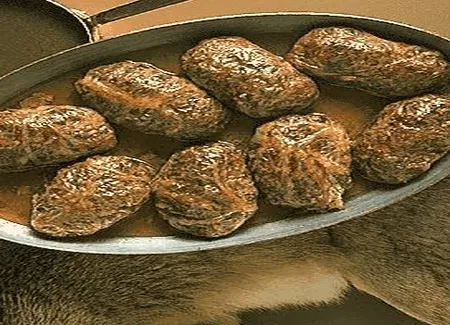 Lièvre en crépinettes