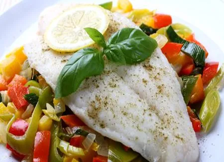 Limande à la julienne de poireaux