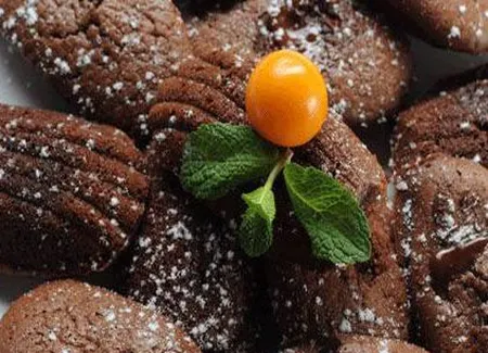 Madeleine au chocolat fondant