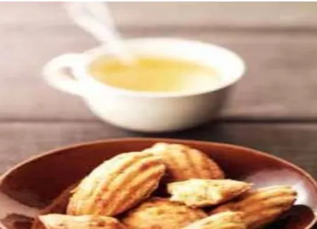 Madeleines à la nougatine