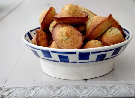 Madeleines citron pavot