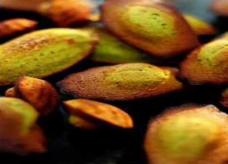 Madeleines au thé vert matcha