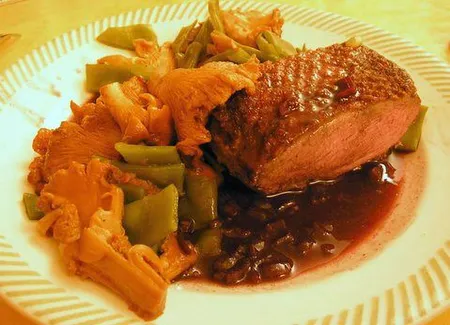 Magret de canard festif