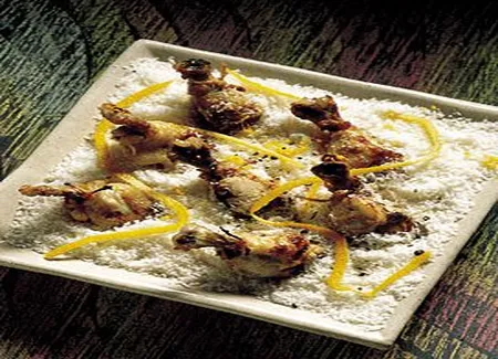 Manchons de poulet à la noix de coco