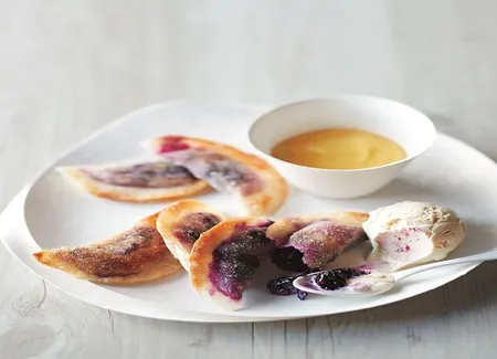 Mandu aux myrtilles