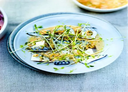 Maquereaux marinés à la rémoulade épicée