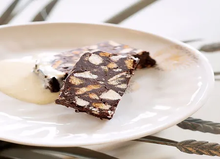 Marquis au chocolat et café
