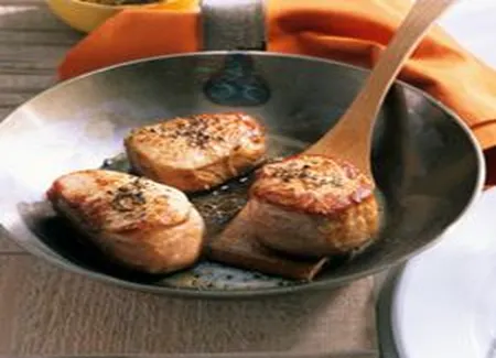 Médaillons de porc miel-agrumes