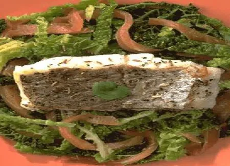 Merlu poêlé au cumin
