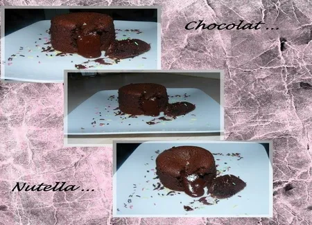 Mi-cuit chocolat nutella