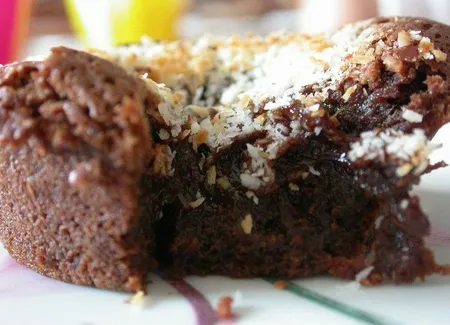 Mi-cuit chocolat noix de coco