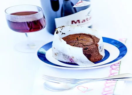 Mi-cuits chocolat au coeur de framboises
