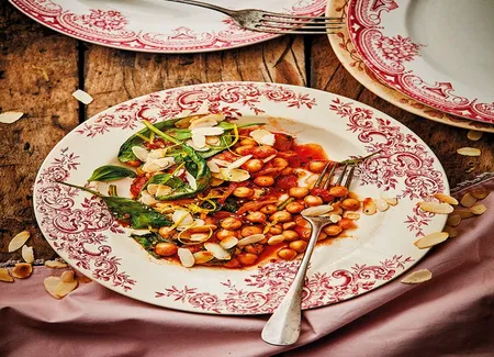 Mijoté de pois chiches à l'espagnole