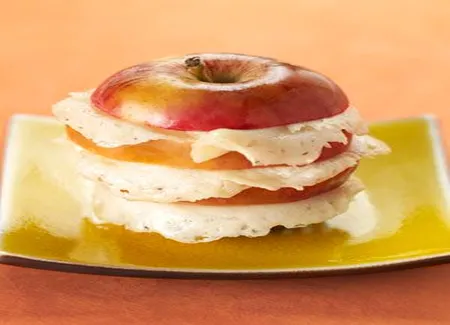 Mille-feuille pomme-fromage