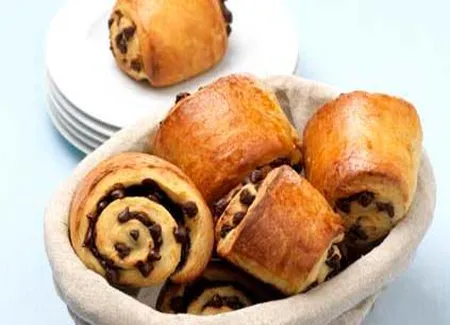 Mini-brioches aux pépites de chocolat