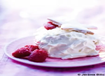 Mini-bûches aux framboises