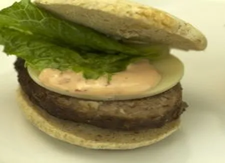 Mini-burger au fromage havarti