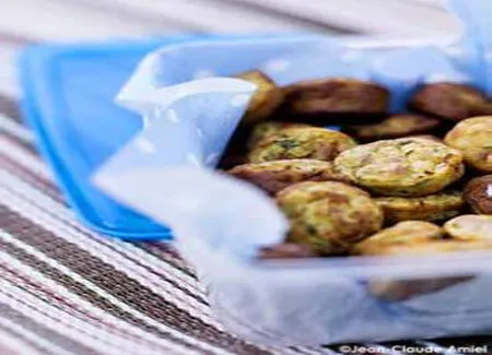 Mini-cakes de courgettes