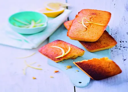 Mini-cakes polenta-citron