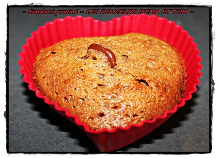 Mini-muffin au chocolat praliné