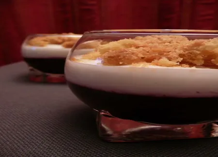 Mini verrines aux fruits rouges