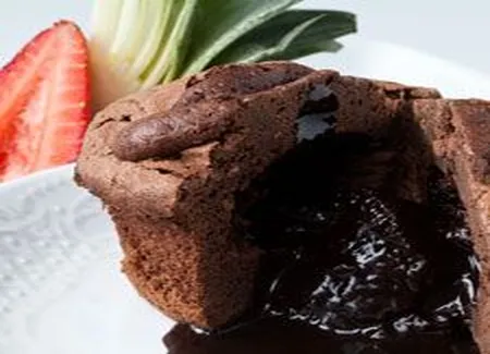 Moelleux chocolat et fraise